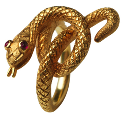 HOT TREND NOW: THE SNAKE AGAIN MAKES JEWELRY HISS-TORY | the Centurion ...