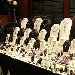 Jewelry retail display