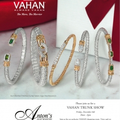 Antons Fine Jewelry Vahan Trunk Show