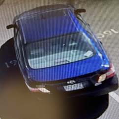Blue Toyota Camry used in Boulder store robbery