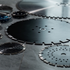 diamond disks and bowls